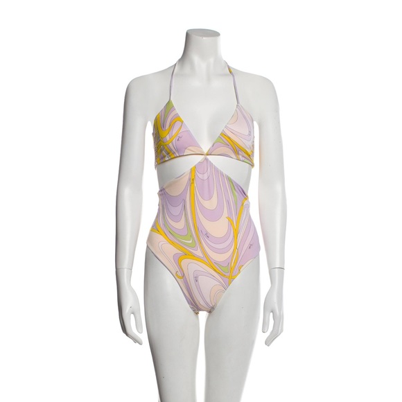 Emilio Pucci Printed Swimsuit - Picture 1 of 7